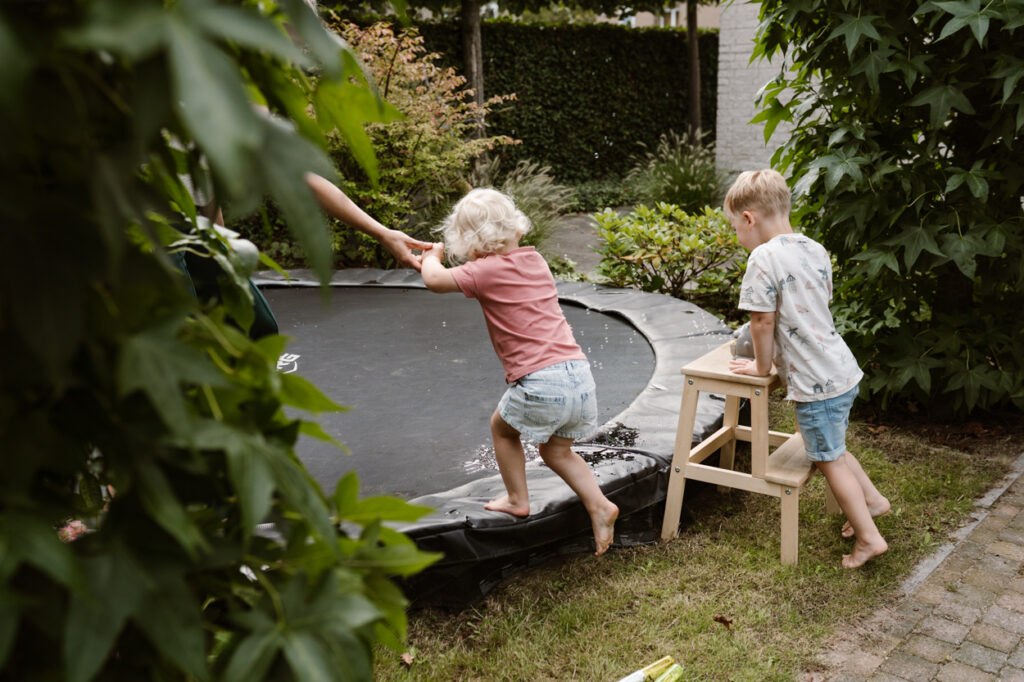 Voorbereiding gezin shoot