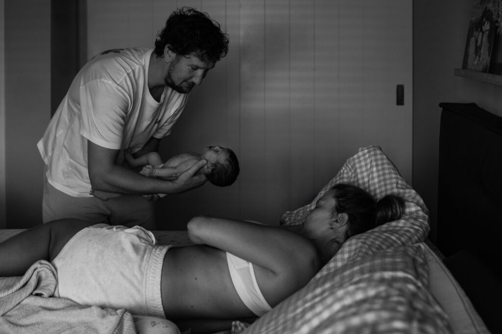 Kraamreportage fotoshoot kraamweek